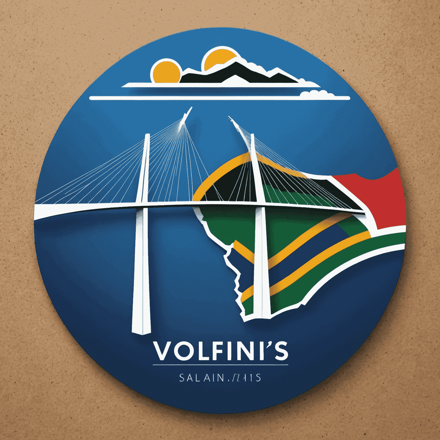 VolFinLs logo - A stylized representation of a bridge connecting South Africa to other SADC countries, symbolizing market entry strategies