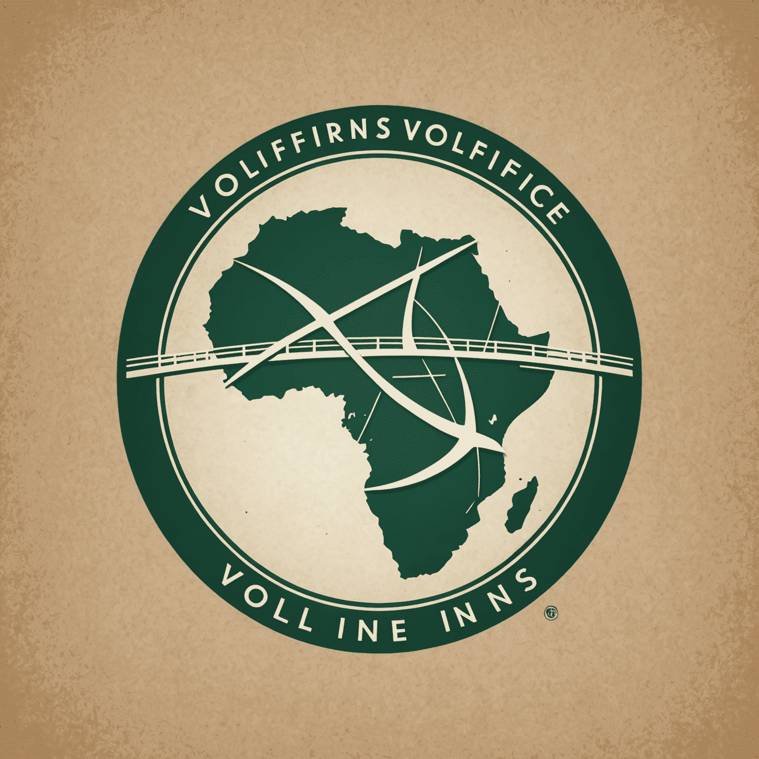 VolFinLs logo - A stylized representation of a bridge connecting South Africa to other SADC countries, symbolizing market entry strategies