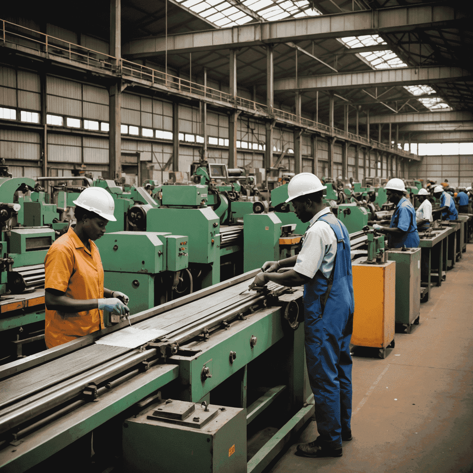 Manufacturing industry representation in SADC countries